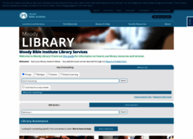 Library.moody.edu