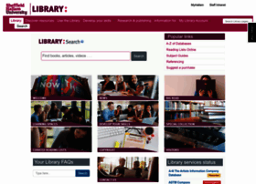 Library.shu.ac.uk