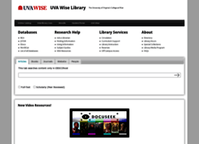 Library.uvawise.edu