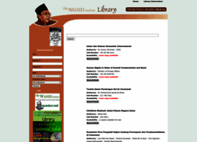 library.wahidinstitute.org