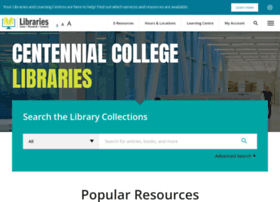 Libraryapps.centennialcollege.ca