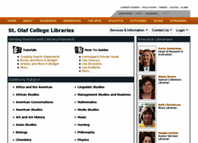 Libraryguides.stolaf.edu