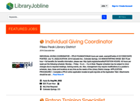 Libraryjobline.org