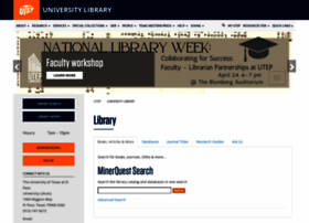 libraryweb.utep.edu