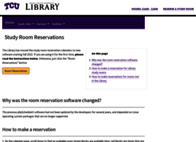 Libreservations.tcu.edu