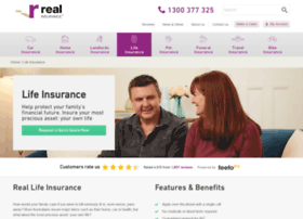 Lifeinsurancecover.realinsurance.com.au