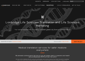 Lifesciences.lionbridge.com