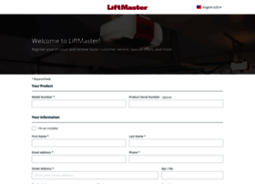 Liftmaster.registria.com