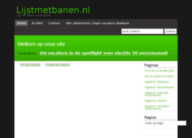 lijstmetbanen.nl