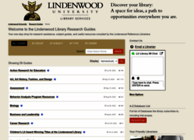 Lindenwood.libguides.com