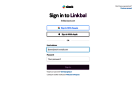 Linkbal.slack.com