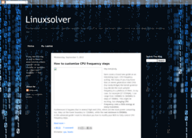 Linuxsolver.blogspot.com