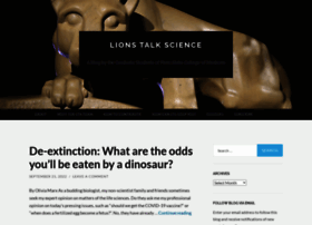 Lions-talk-science.org