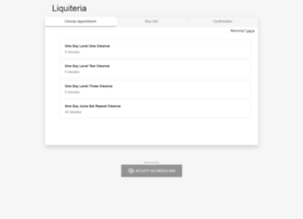 Liquiteria.acuityscheduling.com