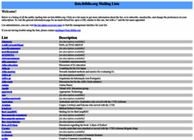 lists.ibiblio.org