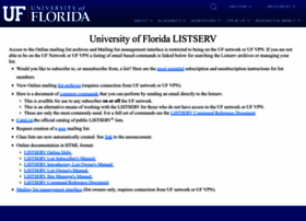 lists.ufl.edu