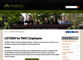 Listserv.tmcc.edu