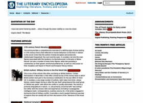 Literaryencyclopedia.com