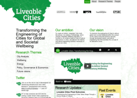 Liveablecities.org.uk