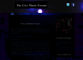 Livemusicforum.co.uk