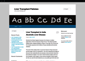 Livertransplantpakistan.edublogs.org