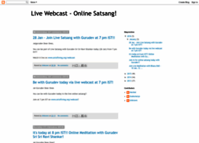 Livewebcastwithsrisri.blogspot.ie