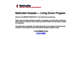 Livingdonor-methodistsa.com