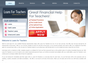 loansforteachers.org.uk