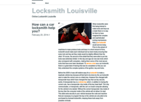 Locksmithlouisville.wordpress.com