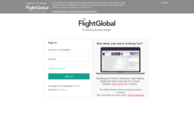 Login.flightglobal.com