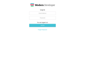 Login.moderndeveloper.com