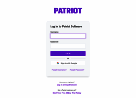 Login.patriotsoftware.com