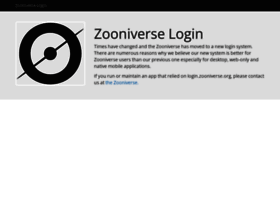 Login.zooniverse.org