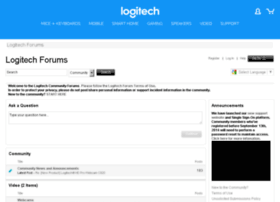 logitech.lithium.com