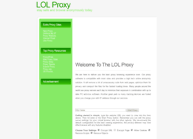 lolproxy.com