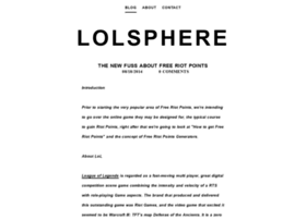 Lolsphere.weebly.com