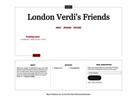 Londonverdisfriends.wordpress.com