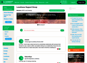 Loneliness.supportgroups.com