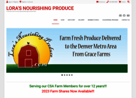 Lorasnourishingproduce.com