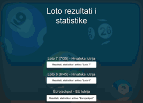 lotostatistika.com.hr