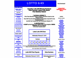 lotto649stats.com