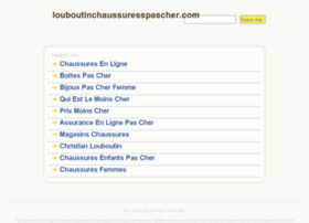 louboutinchaussuresspascher.com