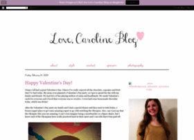 Lovecarolineblog.blogspot.com