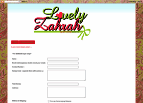 lovelyzahrah.blogspot.com