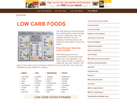 Lowcarbfoods.org