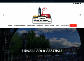 Lowellfolkfestival.org