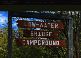 Lowwaterbridgecampground.com