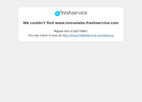 Lumoslabs.freshservice.com