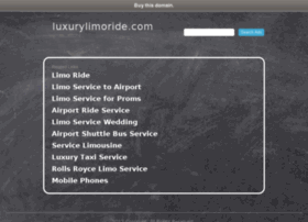 luxurylimoride.com
