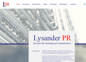 Lysanderpr.com